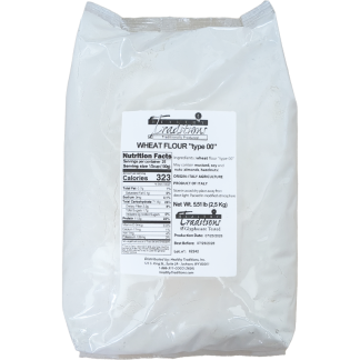 Italian Type 00 Flour – 5.51 Lb. - 2.5 kg.