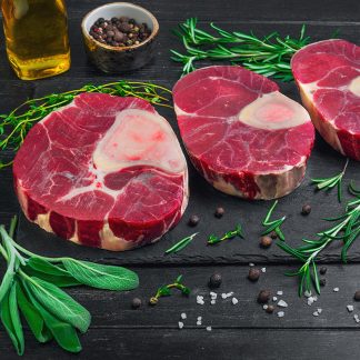 Grass-fed Beef – Beef Shanks - approx. 4.5 lb. (4 shanks per package - 5 package minimum purchase)