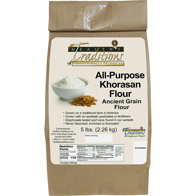 All-Purpose Khorasan Flour - 5 lb. Bag