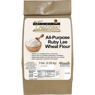 All-Purpose Ruby Lee Wheat Flour - 5 lb. Bag