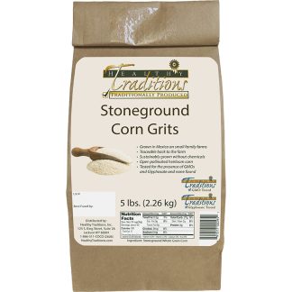 GMO-tested Cónico Cremoso Corn Grits – 5 lb. Bag