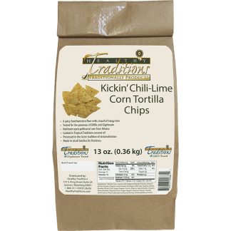 Kickin' Chili-Lime Tortilla Chips 13 oz. - Cónico Cremoso