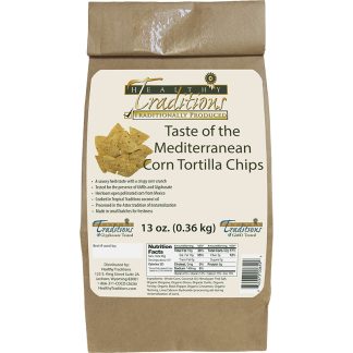 Taste of the Mediterranean Tortilla Chips 13 oz. - Cónico Cremoso
