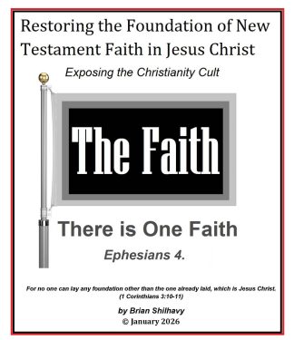 Restoring the Foundation of New Testament Faith in Jesus Christ: Exposing the Christianity Cult